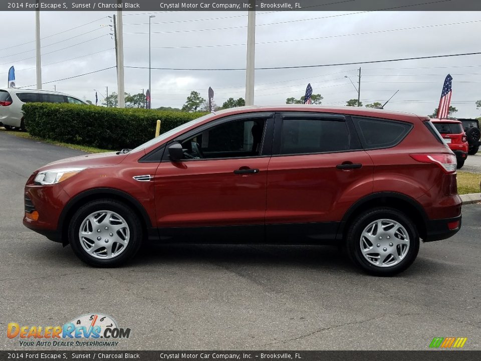 2014 Ford Escape S Sunset / Charcoal Black Photo #2