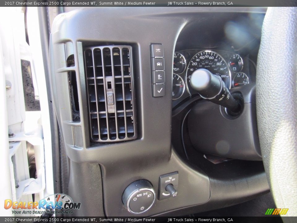 2017 Chevrolet Express 2500 Cargo Extended WT Summit White / Medium Pewter Photo #14