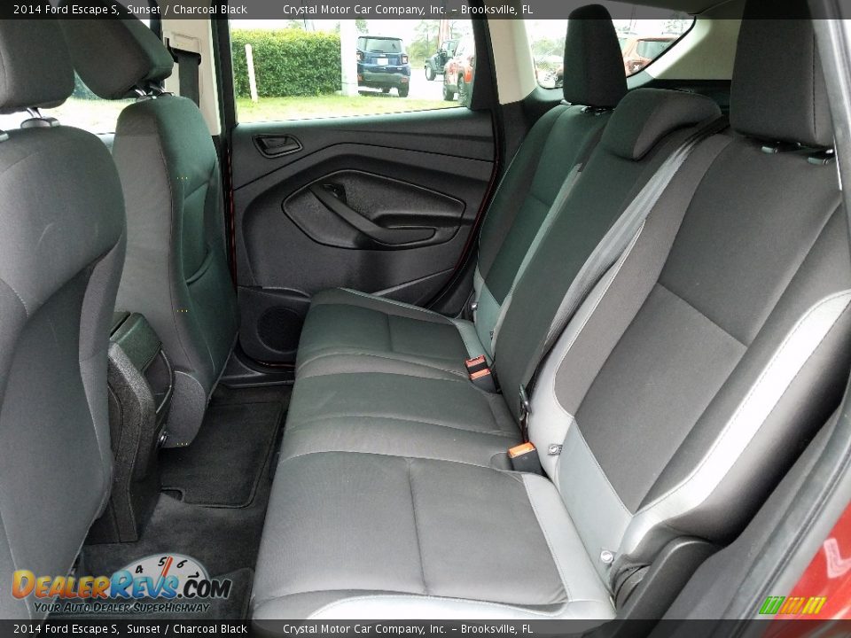 2014 Ford Escape S Sunset / Charcoal Black Photo #10