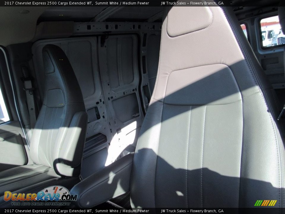 2017 Chevrolet Express 2500 Cargo Extended WT Summit White / Medium Pewter Photo #24