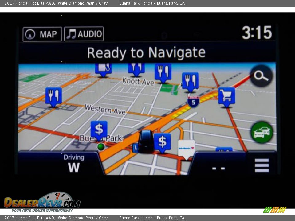2017 Honda Pilot Elite AWD White Diamond Pearl / Gray Photo #29