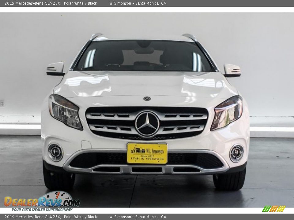 2019 Mercedes-Benz GLA 250 Polar White / Black Photo #2