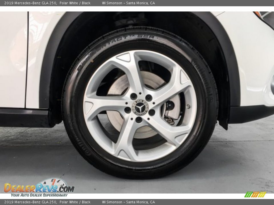 2019 Mercedes-Benz GLA 250 Polar White / Black Photo #8