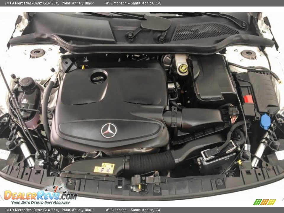 2019 Mercedes-Benz GLA 250 Polar White / Black Photo #9