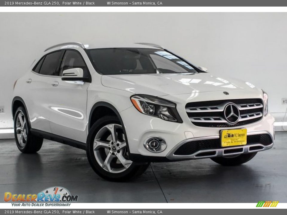 2019 Mercedes-Benz GLA 250 Polar White / Black Photo #14
