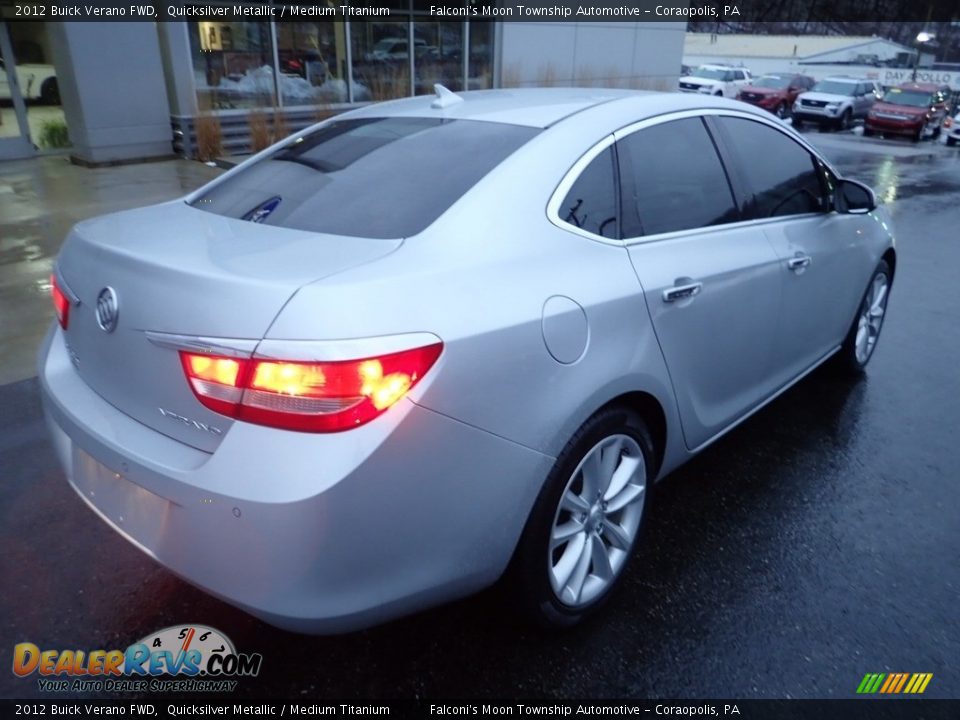 2012 Buick Verano FWD Quicksilver Metallic / Medium Titanium Photo #2