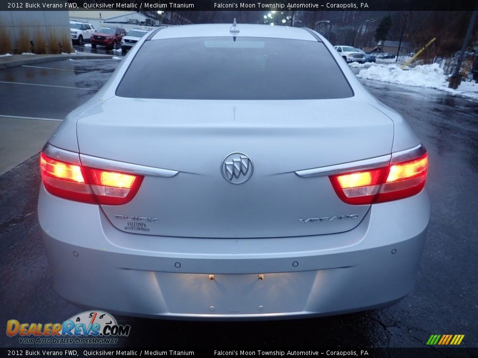 2012 Buick Verano FWD Quicksilver Metallic / Medium Titanium Photo #3