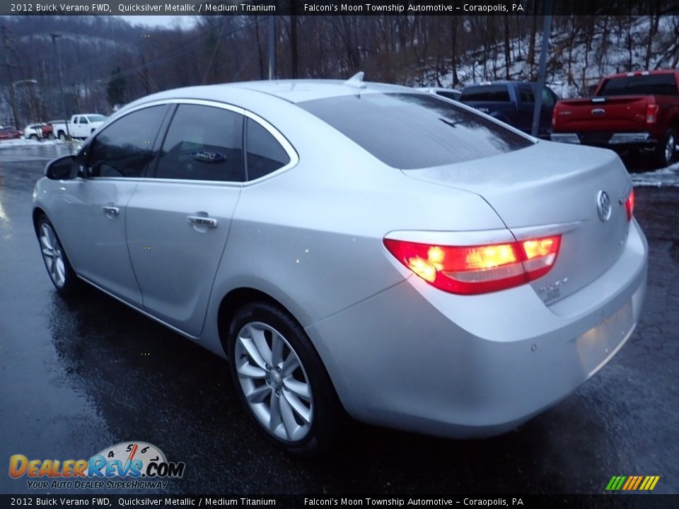 2012 Buick Verano FWD Quicksilver Metallic / Medium Titanium Photo #4