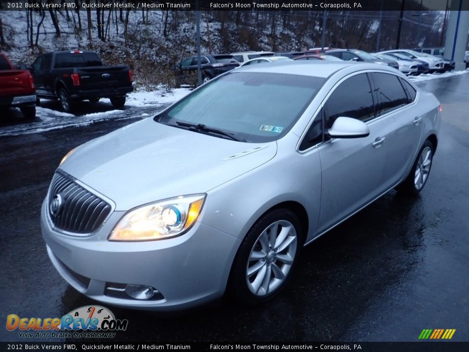 2012 Buick Verano FWD Quicksilver Metallic / Medium Titanium Photo #6