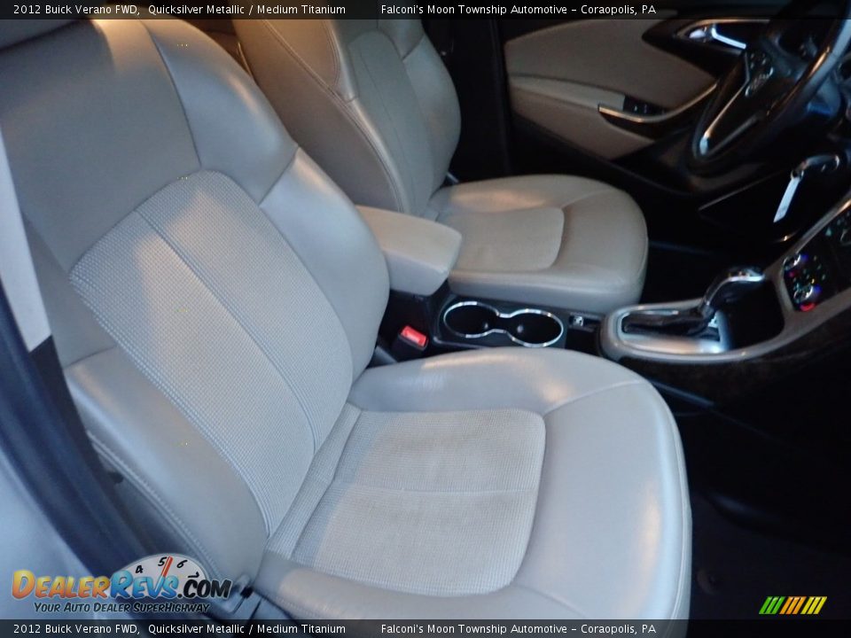 2012 Buick Verano FWD Quicksilver Metallic / Medium Titanium Photo #10