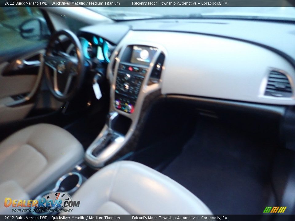 2012 Buick Verano FWD Quicksilver Metallic / Medium Titanium Photo #11