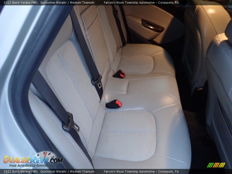 2012 Buick Verano FWD Quicksilver Metallic / Medium Titanium Photo #13