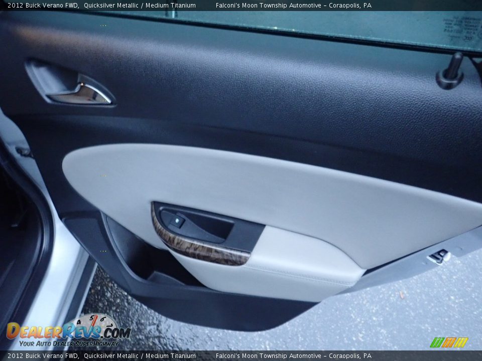 2012 Buick Verano FWD Quicksilver Metallic / Medium Titanium Photo #14