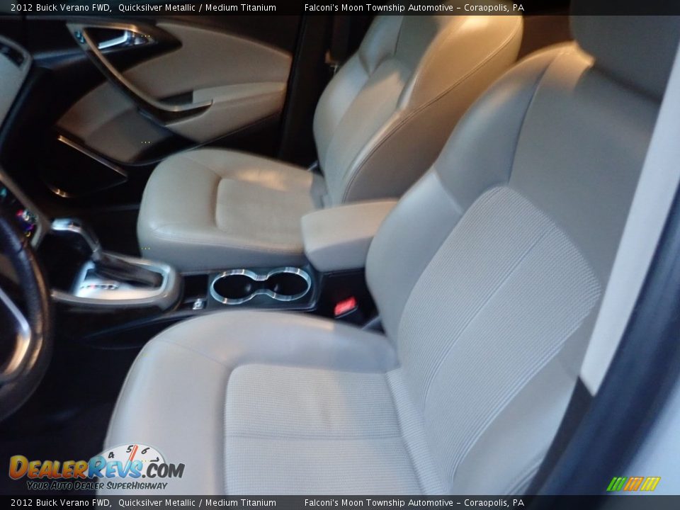 2012 Buick Verano FWD Quicksilver Metallic / Medium Titanium Photo #15