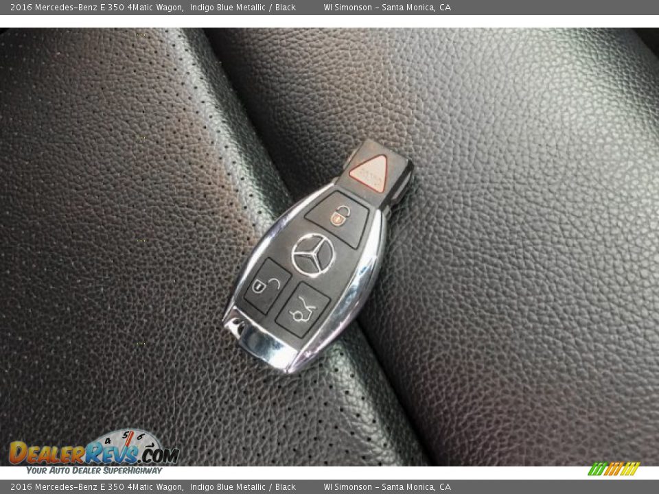 2016 Mercedes-Benz E 350 4Matic Wagon Indigo Blue Metallic / Black Photo #11