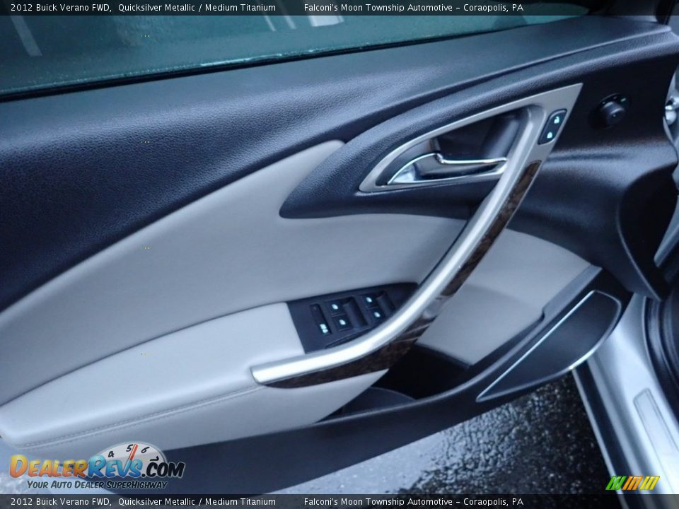 2012 Buick Verano FWD Quicksilver Metallic / Medium Titanium Photo #19