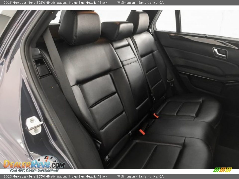 2016 Mercedes-Benz E 350 4Matic Wagon Indigo Blue Metallic / Black Photo #13