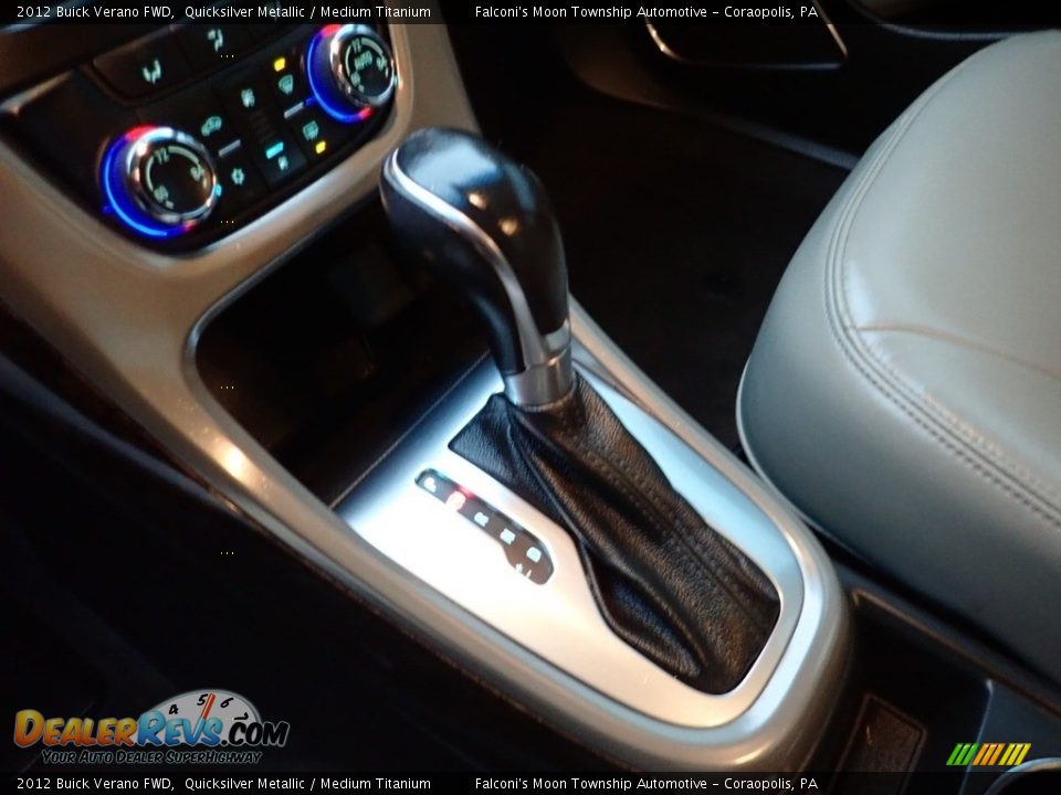 2012 Buick Verano FWD Quicksilver Metallic / Medium Titanium Photo #21