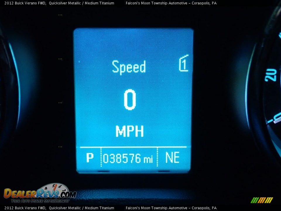 2012 Buick Verano FWD Quicksilver Metallic / Medium Titanium Photo #25