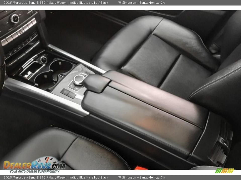 2016 Mercedes-Benz E 350 4Matic Wagon Indigo Blue Metallic / Black Photo #24