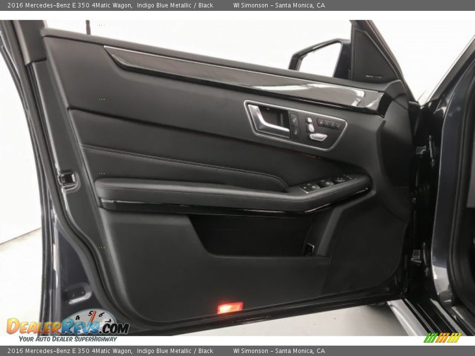 2016 Mercedes-Benz E 350 4Matic Wagon Indigo Blue Metallic / Black Photo #26