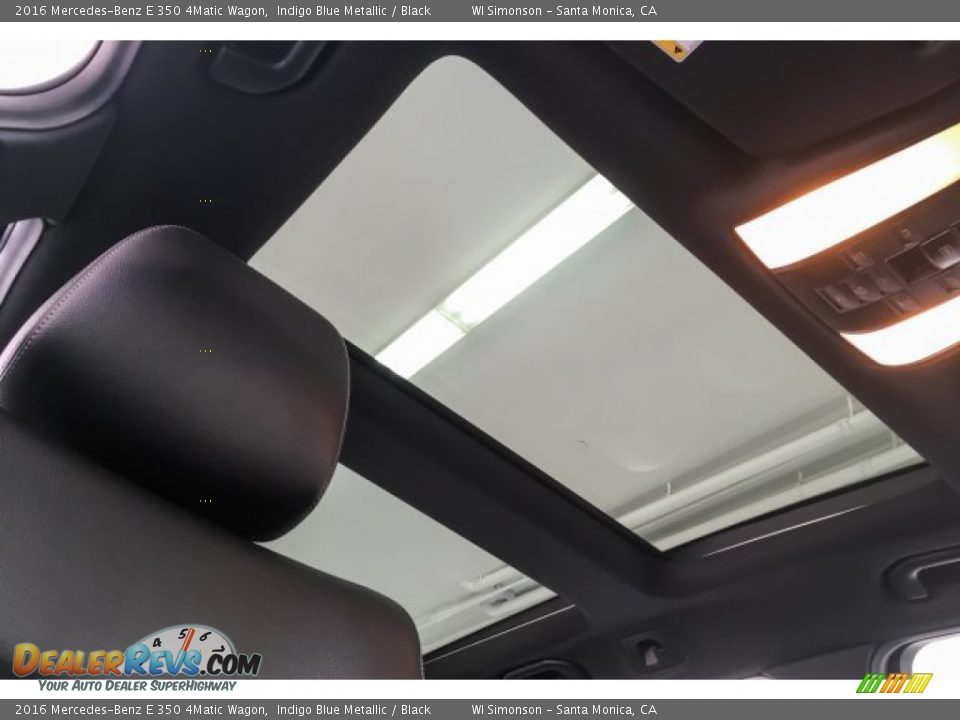2016 Mercedes-Benz E 350 4Matic Wagon Indigo Blue Metallic / Black Photo #30