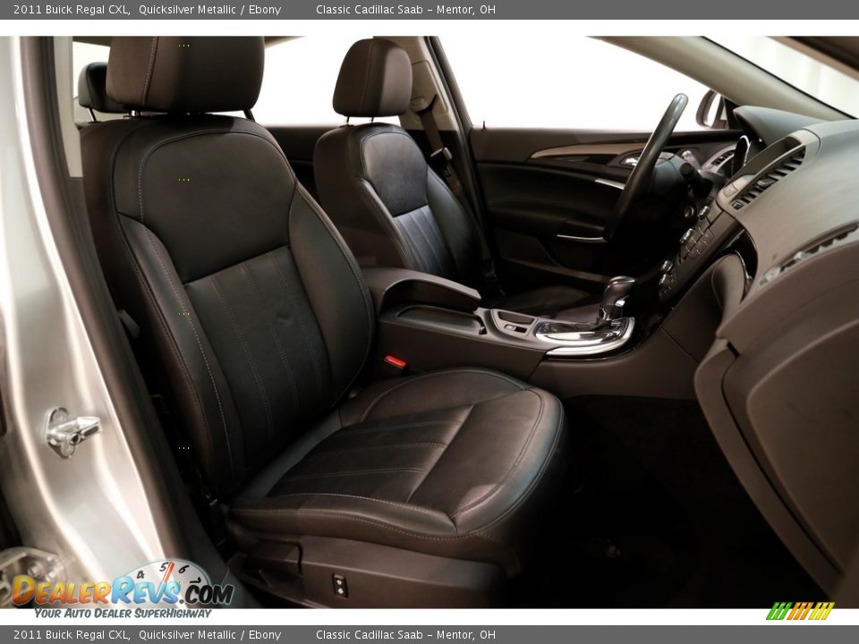 2011 Buick Regal CXL Quicksilver Metallic / Ebony Photo #14