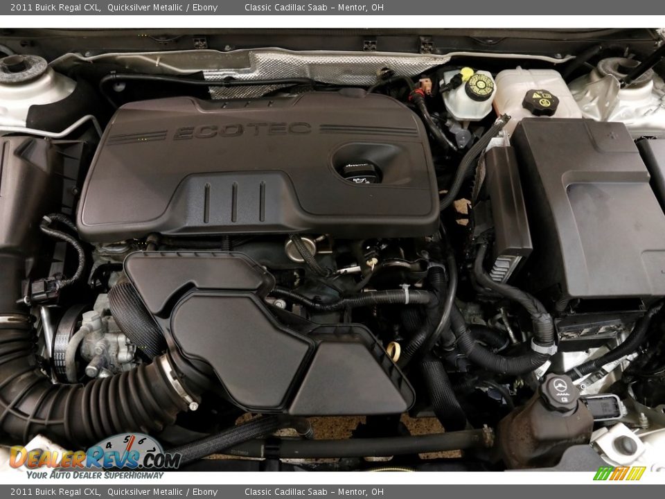 2011 Buick Regal CXL Quicksilver Metallic / Ebony Photo #19