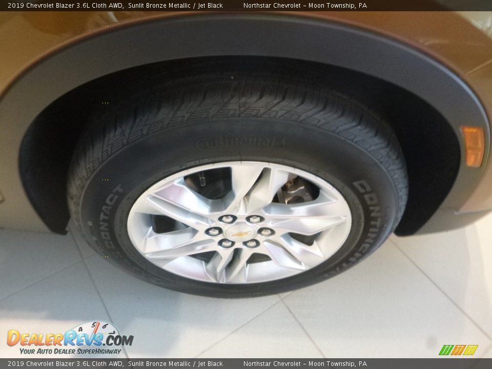 2019 Chevrolet Blazer 3.6L Cloth AWD Sunlit Bronze Metallic / Jet Black Photo #4