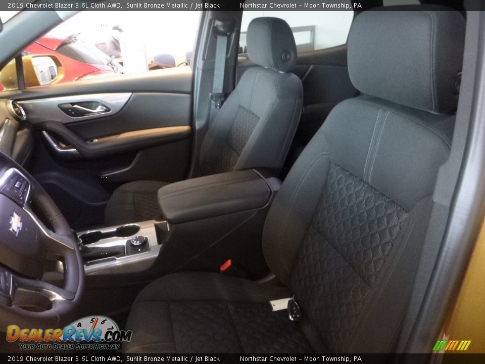2019 Chevrolet Blazer 3.6L Cloth AWD Sunlit Bronze Metallic / Jet Black Photo #12