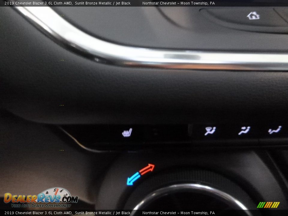 2019 Chevrolet Blazer 3.6L Cloth AWD Sunlit Bronze Metallic / Jet Black Photo #15