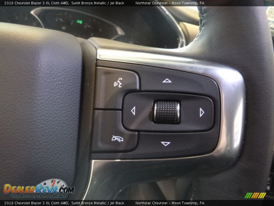 2019 Chevrolet Blazer 3.6L Cloth AWD Sunlit Bronze Metallic / Jet Black Photo #17