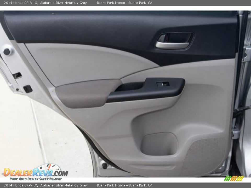 2014 Honda CR-V LX Alabaster Silver Metallic / Gray Photo #21