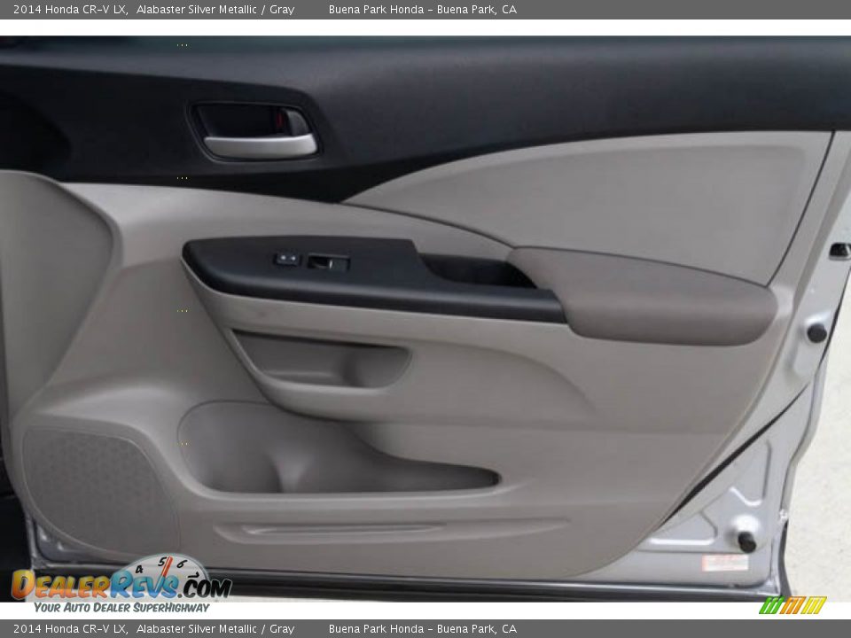 2014 Honda CR-V LX Alabaster Silver Metallic / Gray Photo #23