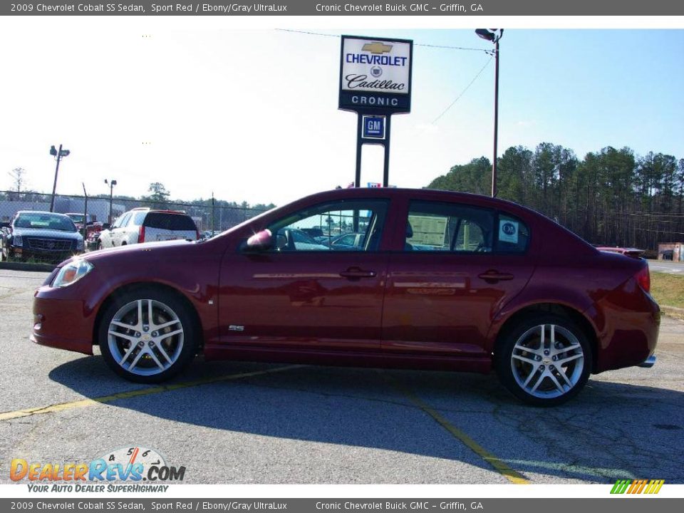 2009 Chevrolet Cobalt SS Sedan Sport Red / Ebony/Gray UltraLux Photo #1