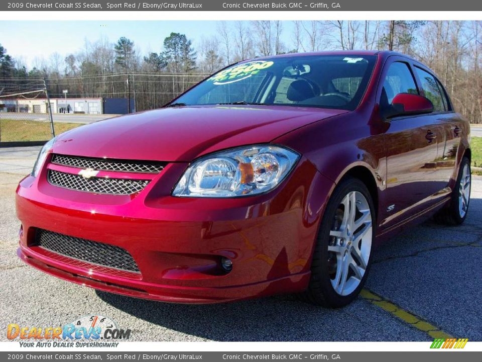 2009 Chevrolet Cobalt SS Sedan Sport Red / Ebony/Gray UltraLux Photo #2