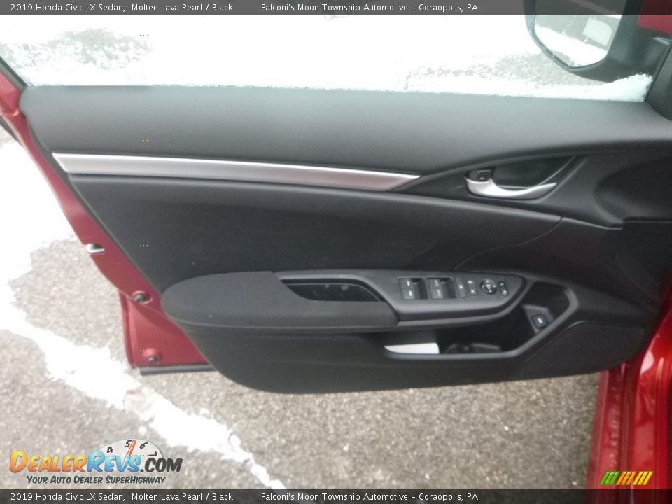 Door Panel of 2019 Honda Civic LX Sedan Photo #12