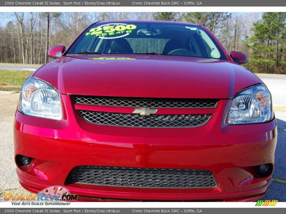 2009 Chevrolet Cobalt SS Sedan Sport Red / Ebony/Gray UltraLux Photo #3