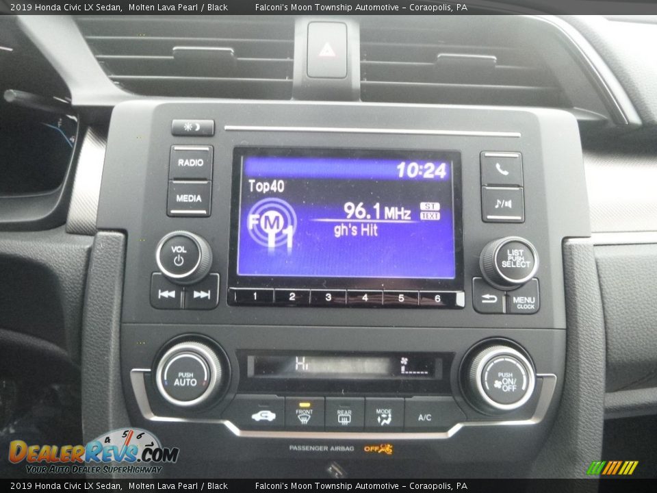 Controls of 2019 Honda Civic LX Sedan Photo #14