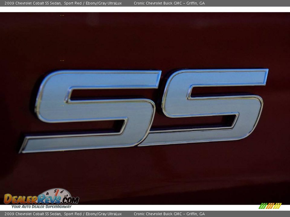 2009 Chevrolet Cobalt SS Sedan Sport Red / Ebony/Gray UltraLux Photo #11