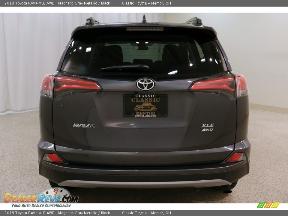2018 Toyota RAV4 XLE AWD Magnetic Gray Metallic / Black Photo #17