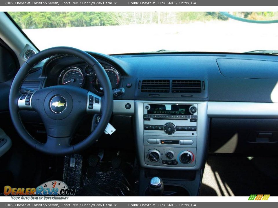 2009 Chevrolet Cobalt SS Sedan Sport Red / Ebony/Gray UltraLux Photo #17