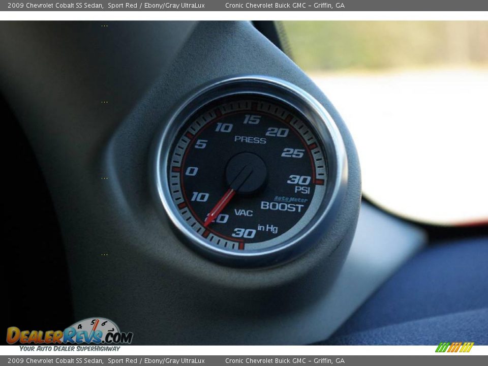 2009 Chevrolet Cobalt SS Sedan Sport Red / Ebony/Gray UltraLux Photo #20