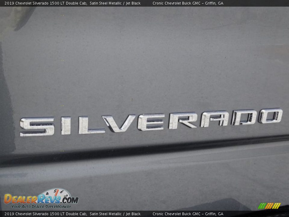 2019 Chevrolet Silverado 1500 LT Double Cab Satin Steel Metallic / Jet Black Photo #8
