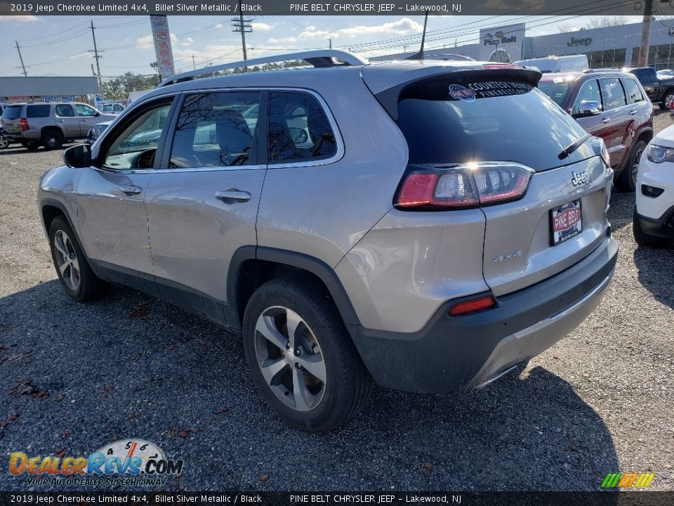 2019 Jeep Cherokee Limited 4x4 Billet Silver Metallic / Black Photo #2