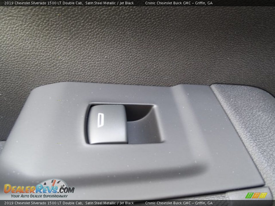 2019 Chevrolet Silverado 1500 LT Double Cab Satin Steel Metallic / Jet Black Photo #24