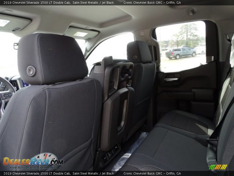 2019 Chevrolet Silverado 1500 LT Double Cab Satin Steel Metallic / Jet Black Photo #25