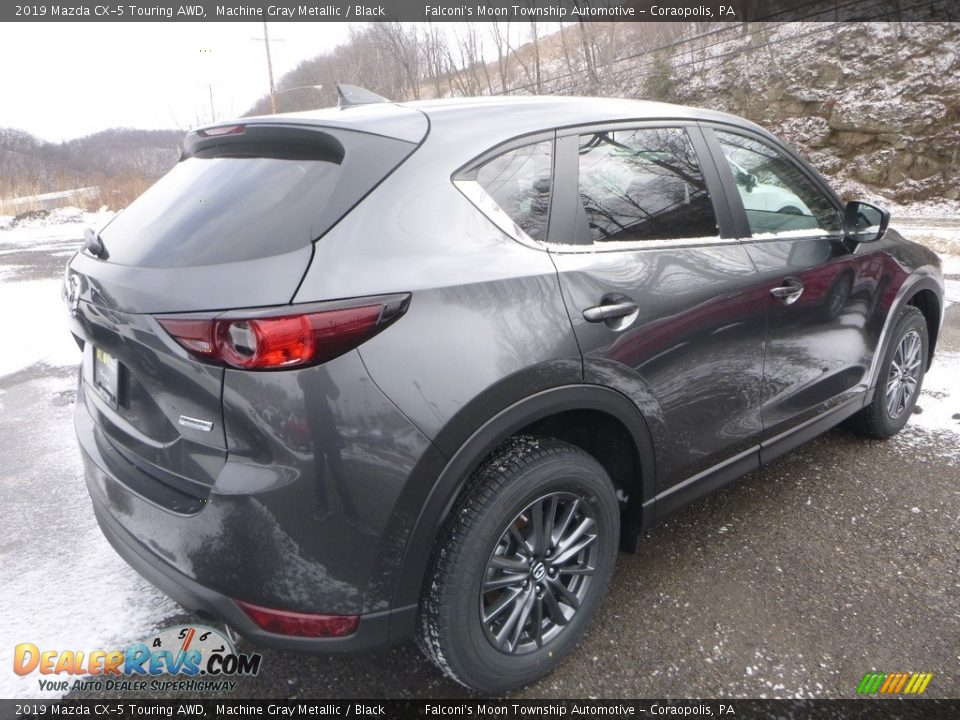2019 Mazda CX-5 Touring AWD Machine Gray Metallic / Black Photo #2