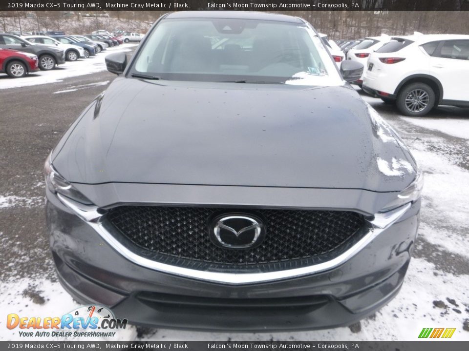 2019 Mazda CX-5 Touring AWD Machine Gray Metallic / Black Photo #4