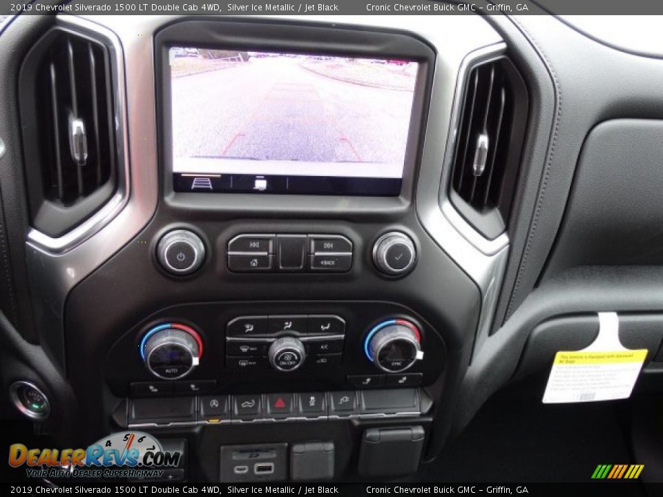 2019 Chevrolet Silverado 1500 LT Double Cab 4WD Silver Ice Metallic / Jet Black Photo #17